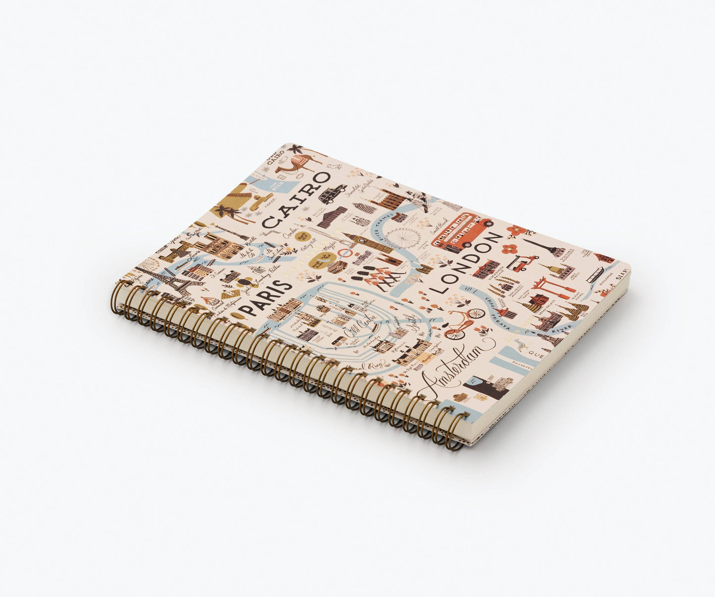 Spiral Notebook - Bon Voyage