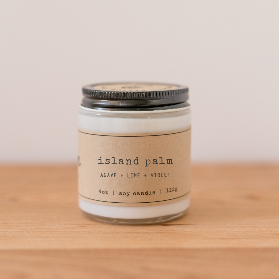 Island Palm 4oz Candle