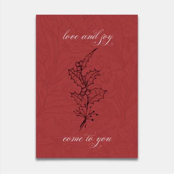 Love & Joy Holiday Card (5)