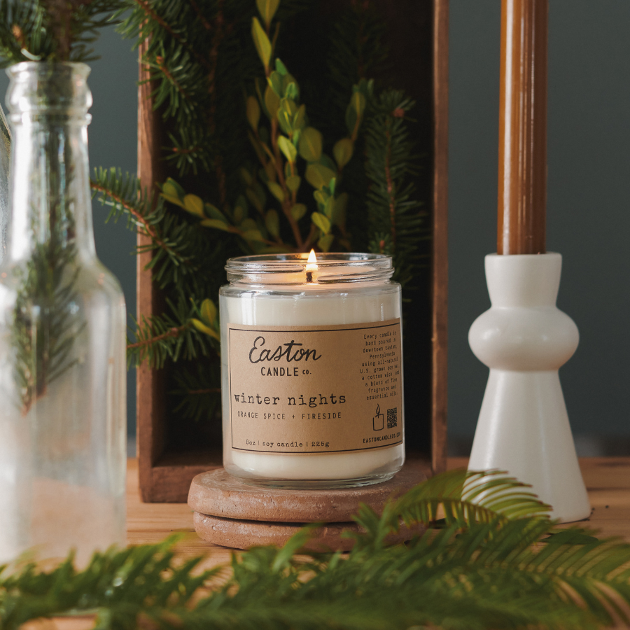 Winter Nights 8oz Candle