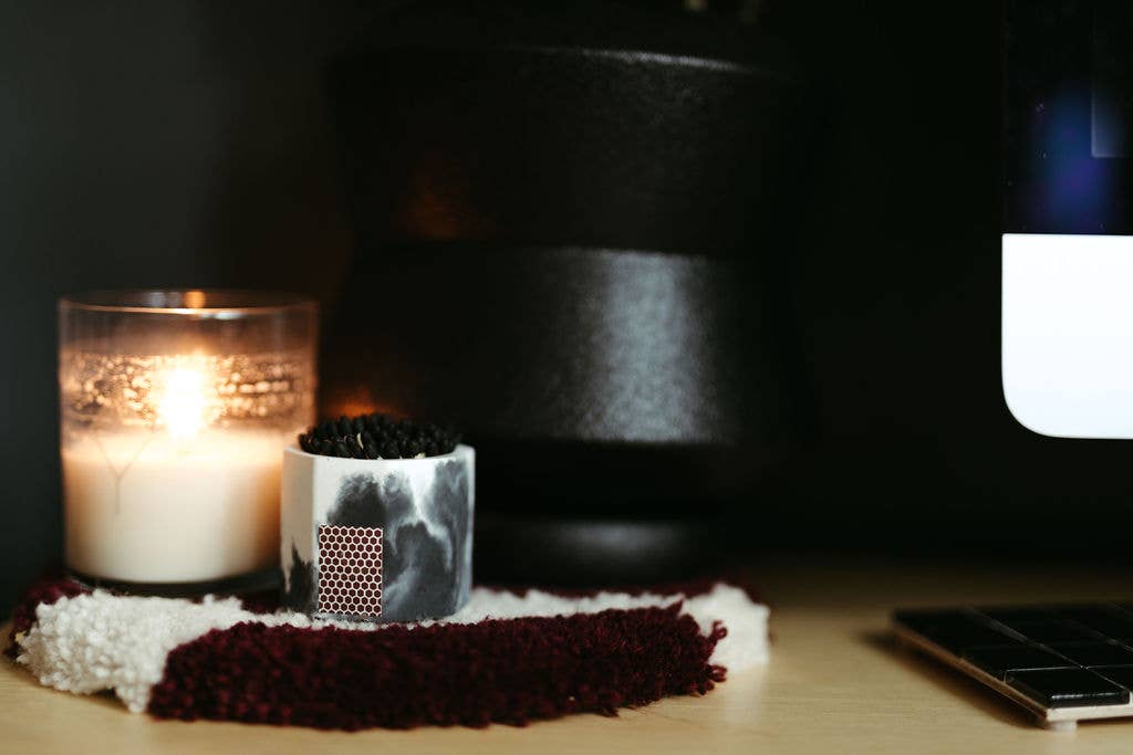 Black Match Holder