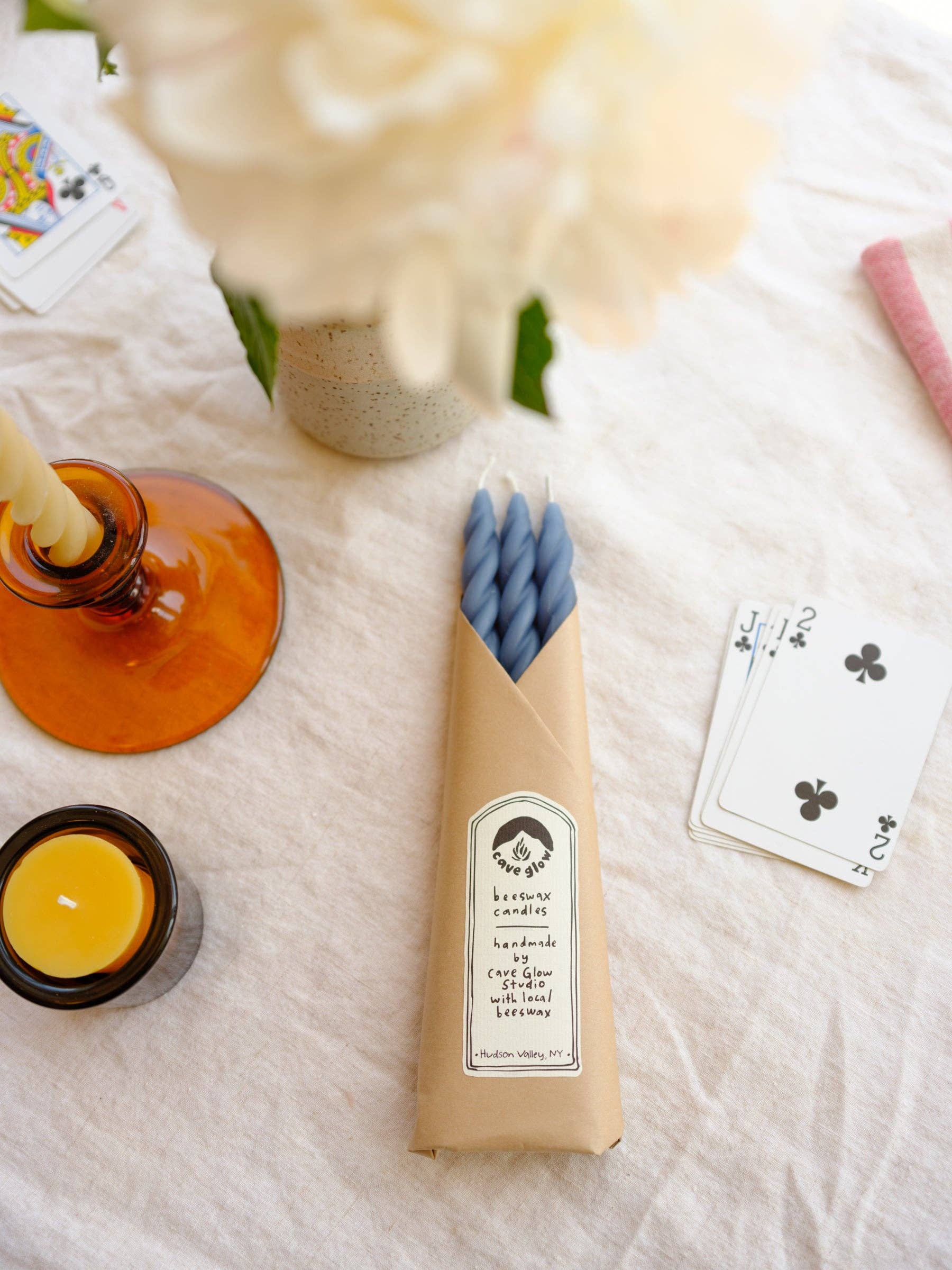 Ocean Beeswax Tapers