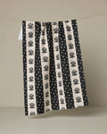 Disco Pearls Stripe Tea Towel