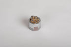 Painted Silver Match Holder