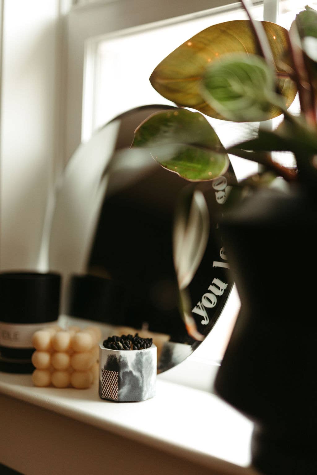Black Match Holder