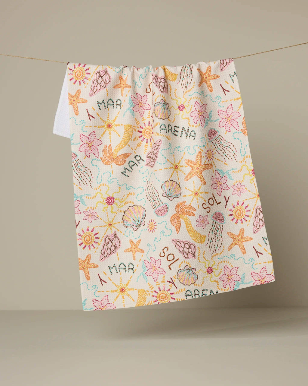 Sol y Mar Tea Towel