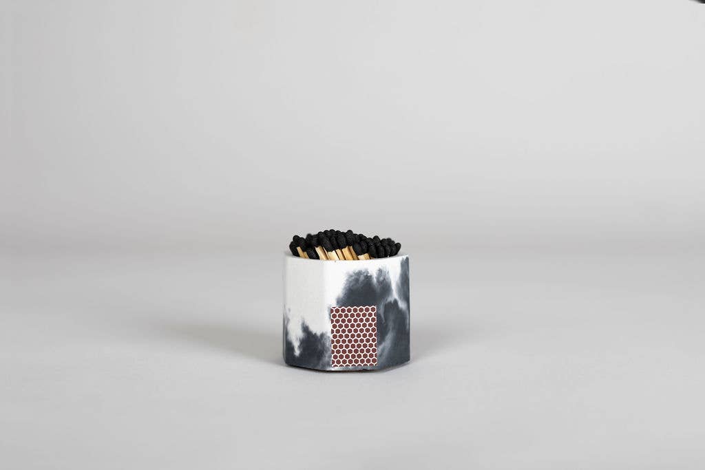 Black & White Match Holder