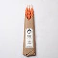 Rust Beeswax Tapers