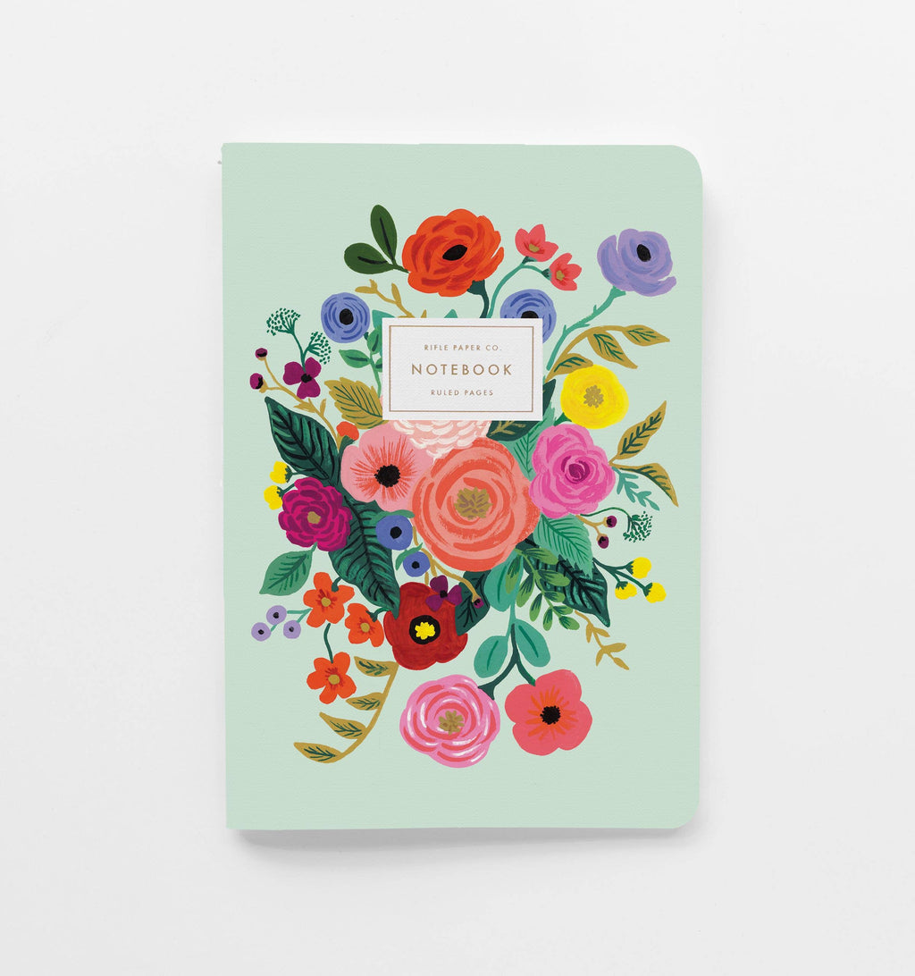 Set of 3 Notebooks - Garden Party