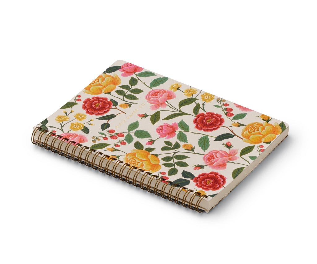 Spiral Notebook - Roses