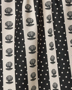 Disco Pearls Stripe Tea Towel