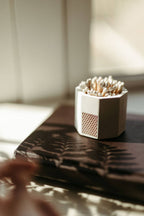 White Match Holder