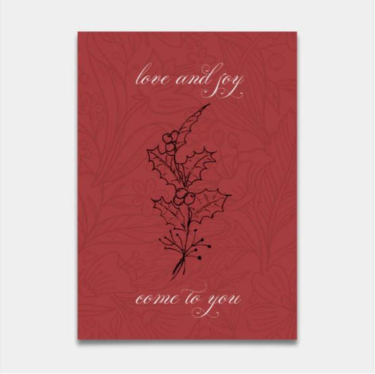 Love & Joy Holiday Card (5)