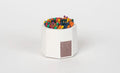 White w/ Rainbow Match Holder