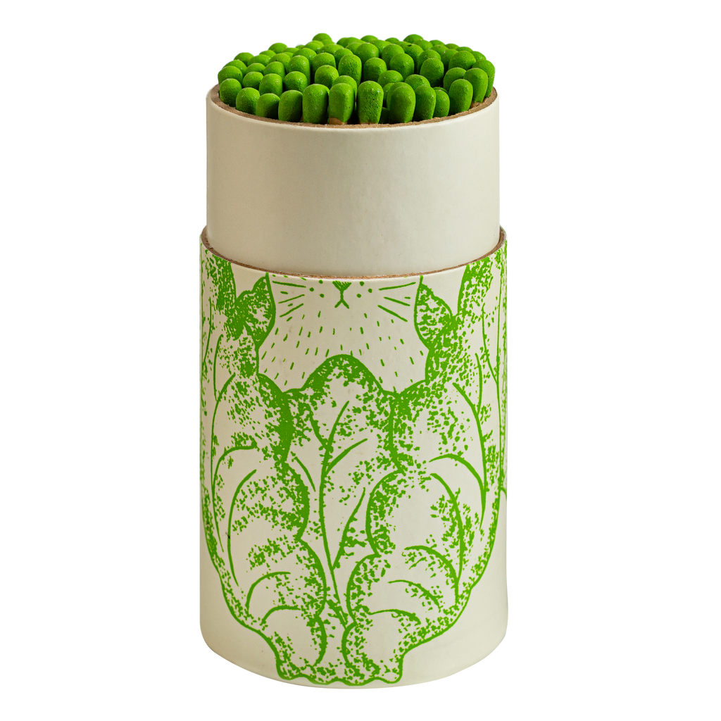 Cylinder Matches - Rabbit in the Lettuce