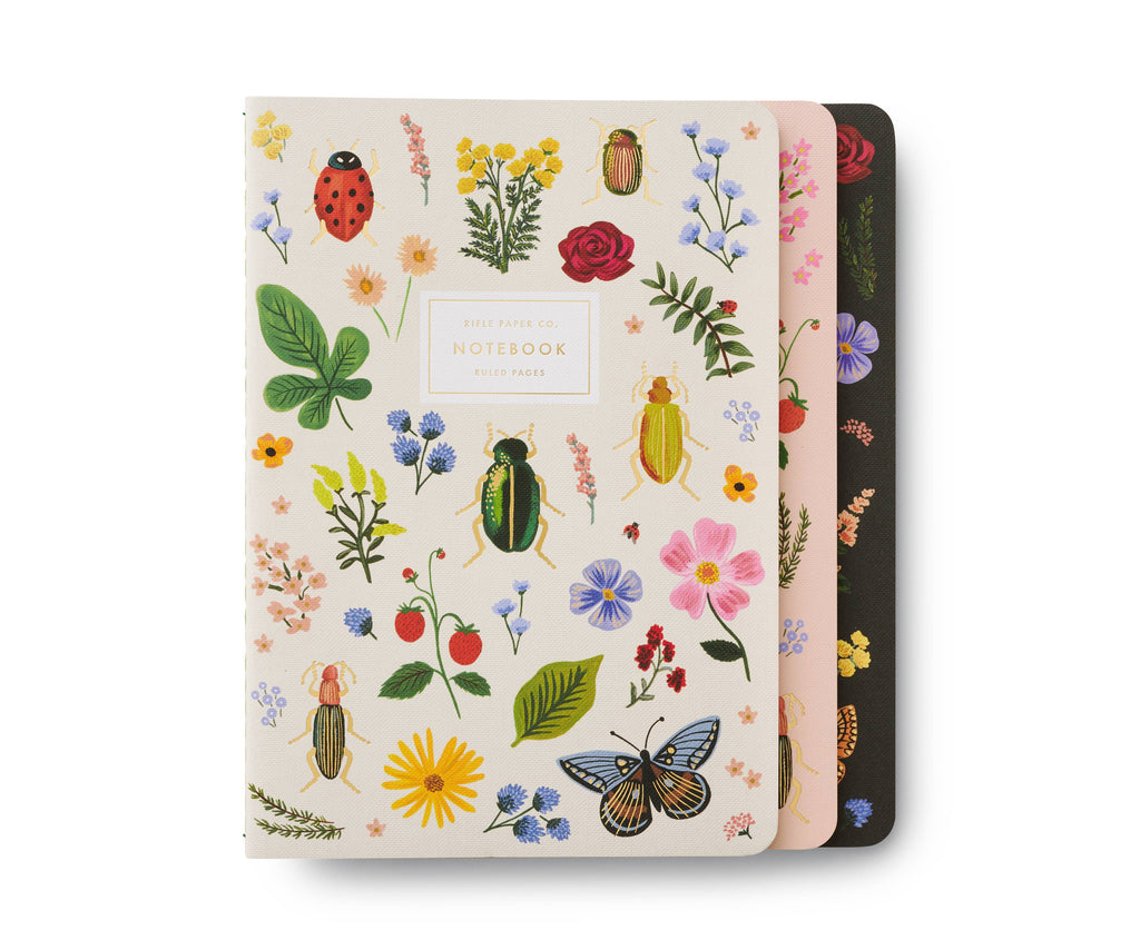 Set of 3 Notebooks - Critters