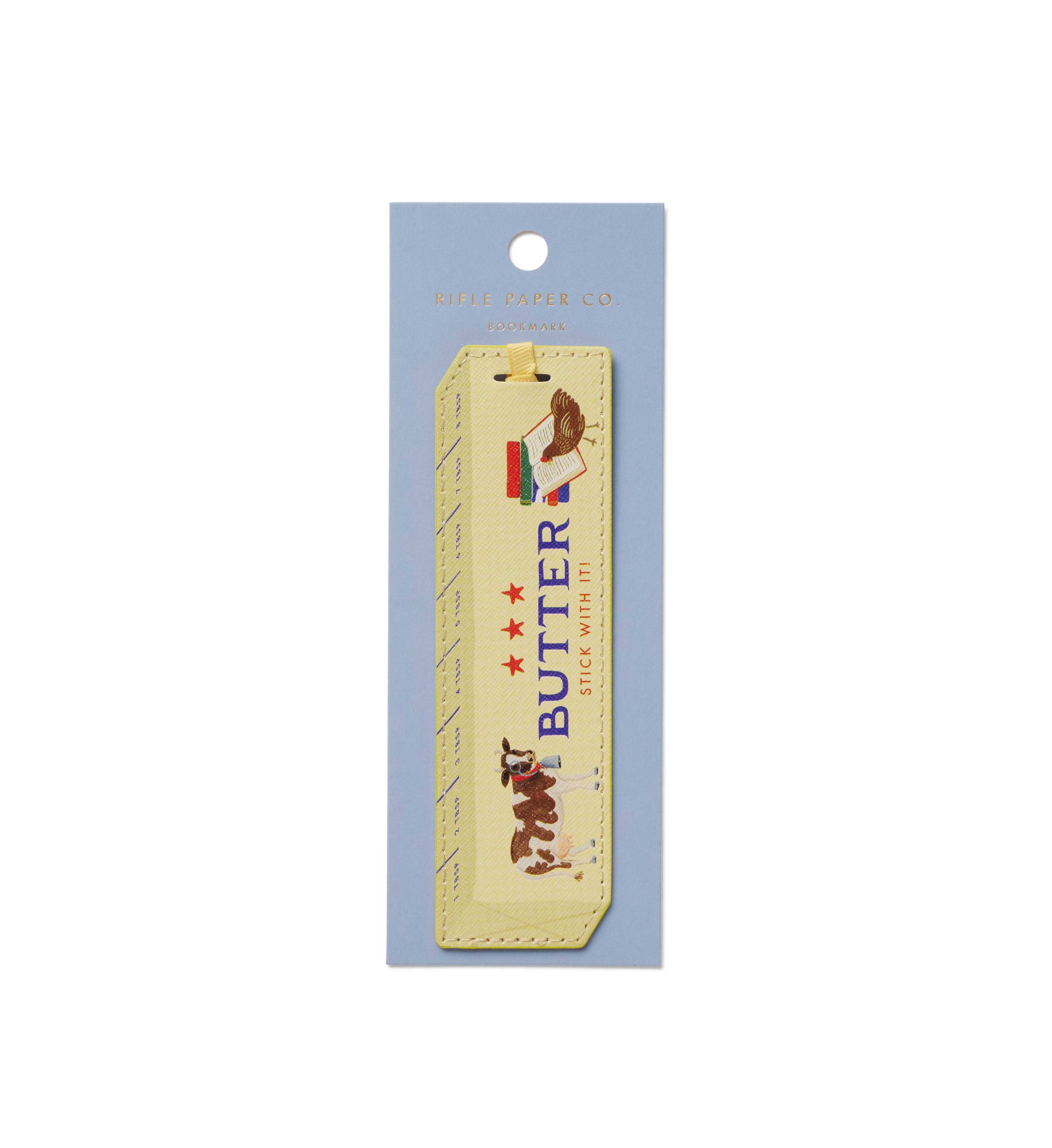 Butter Stick with It Bookmark