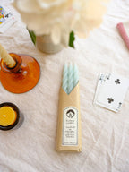 Sky Beeswax Tapers