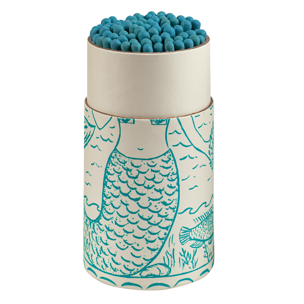 Cylinder Matches - Mermaid