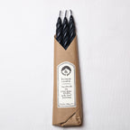 Black Beeswax Tapers