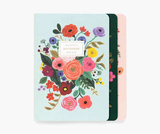 Set of 3 Notebooks - Garden Party